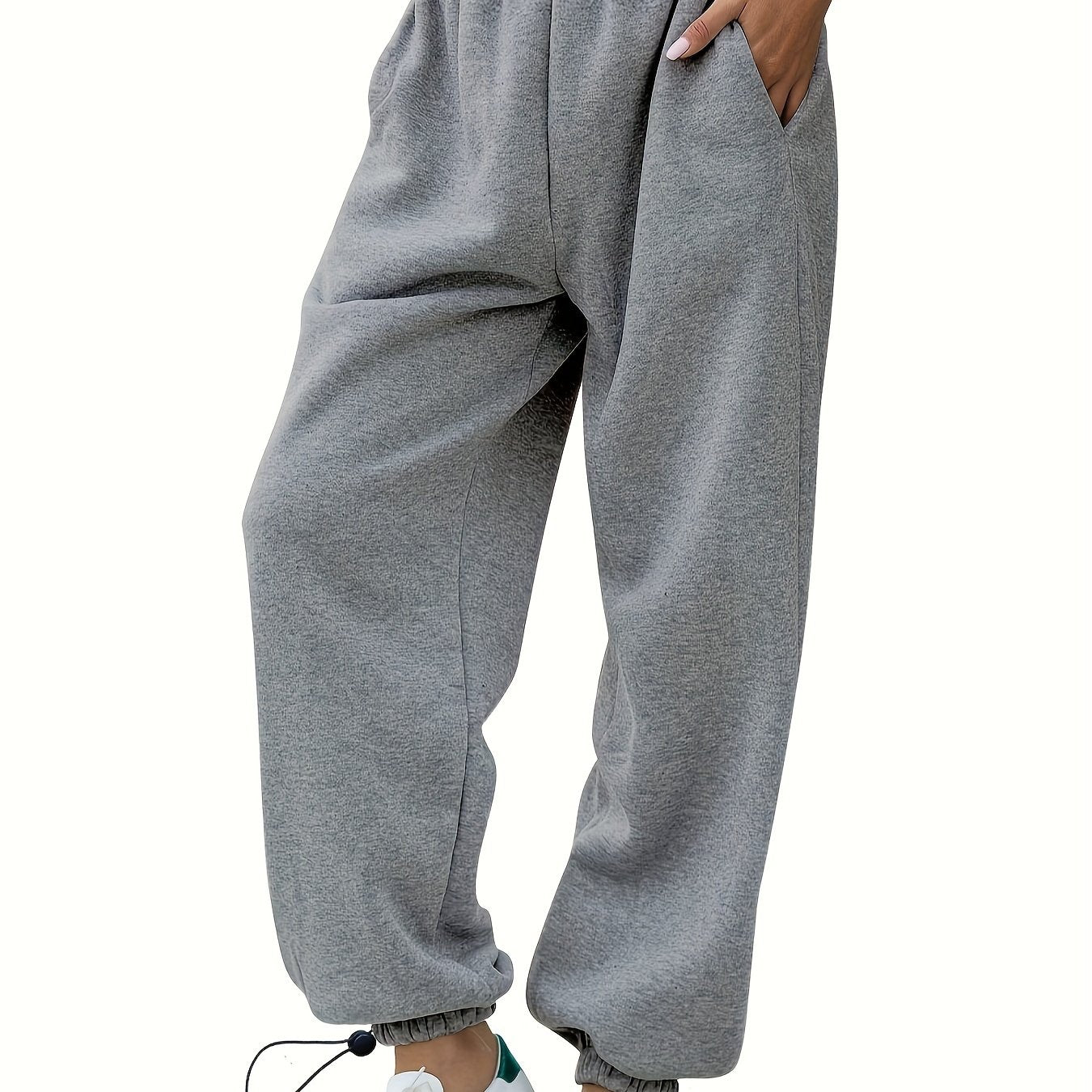 Women's Elastic Waist Athletic Joggers