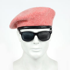 Men's Wool Woven Beret Hat