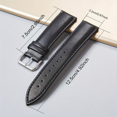 Vintage Leather Watch Straps Soft 18mm 20mm 22mm 24mm Watchband