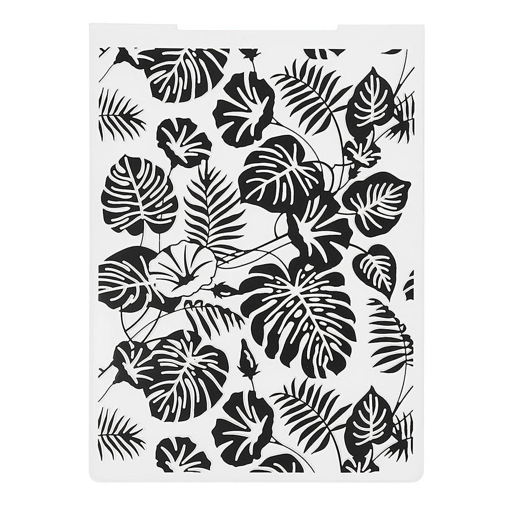 Chelonian Leaf Pattern Plastic Cutting Dies for Card Making