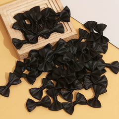 30pcs Flat Knot Bows Clothing Shoe Sock Accessories Gift Basket Decor