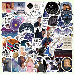 60pcs Sticker Mobile Phone Case Notebook Water Cup Decoration Waterproof Sticker