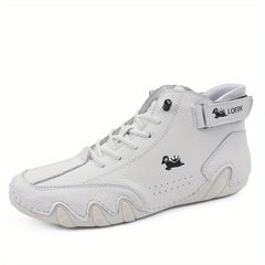 Solid Lace Up Casual Sneakers Thick Sole Shoes
