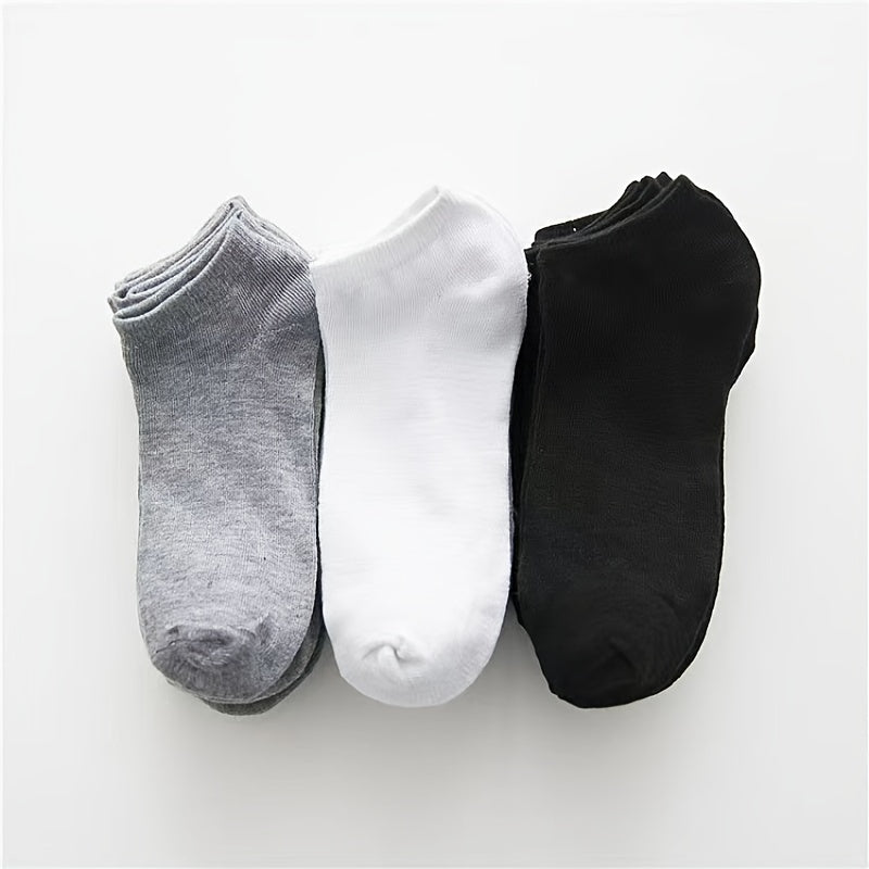 3 Pairs Soft & Lightweight Ankle Socks for Women