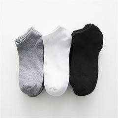 3 Pairs Soft & Lightweight Ankle Socks for Women