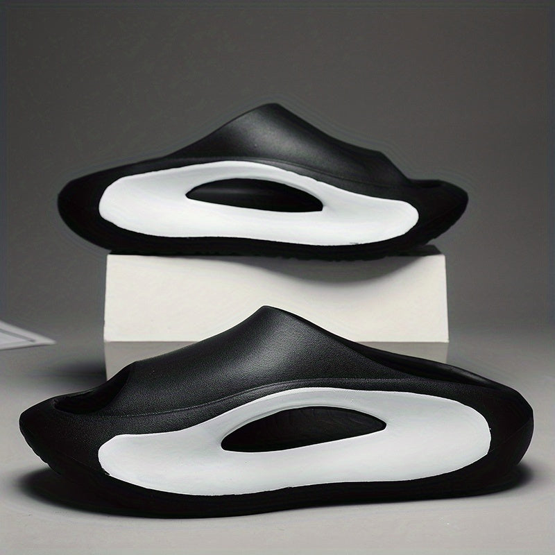 Men's Thick Slip On Slides Casual Outdoor Slippers