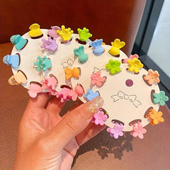Random Candy Hair Clips for Girls & Teens, Christmas Grab Clips