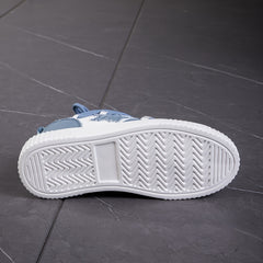 Women's Star Pattern Platform Sneakers Lace Up Outdoor Shoes
