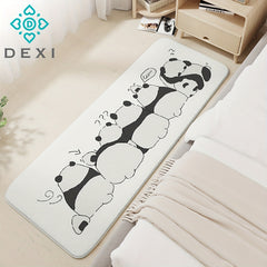 Plush Fluffy Rug Panda Shag Furry Area Rug