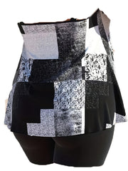 Geometric Print Tankini Top