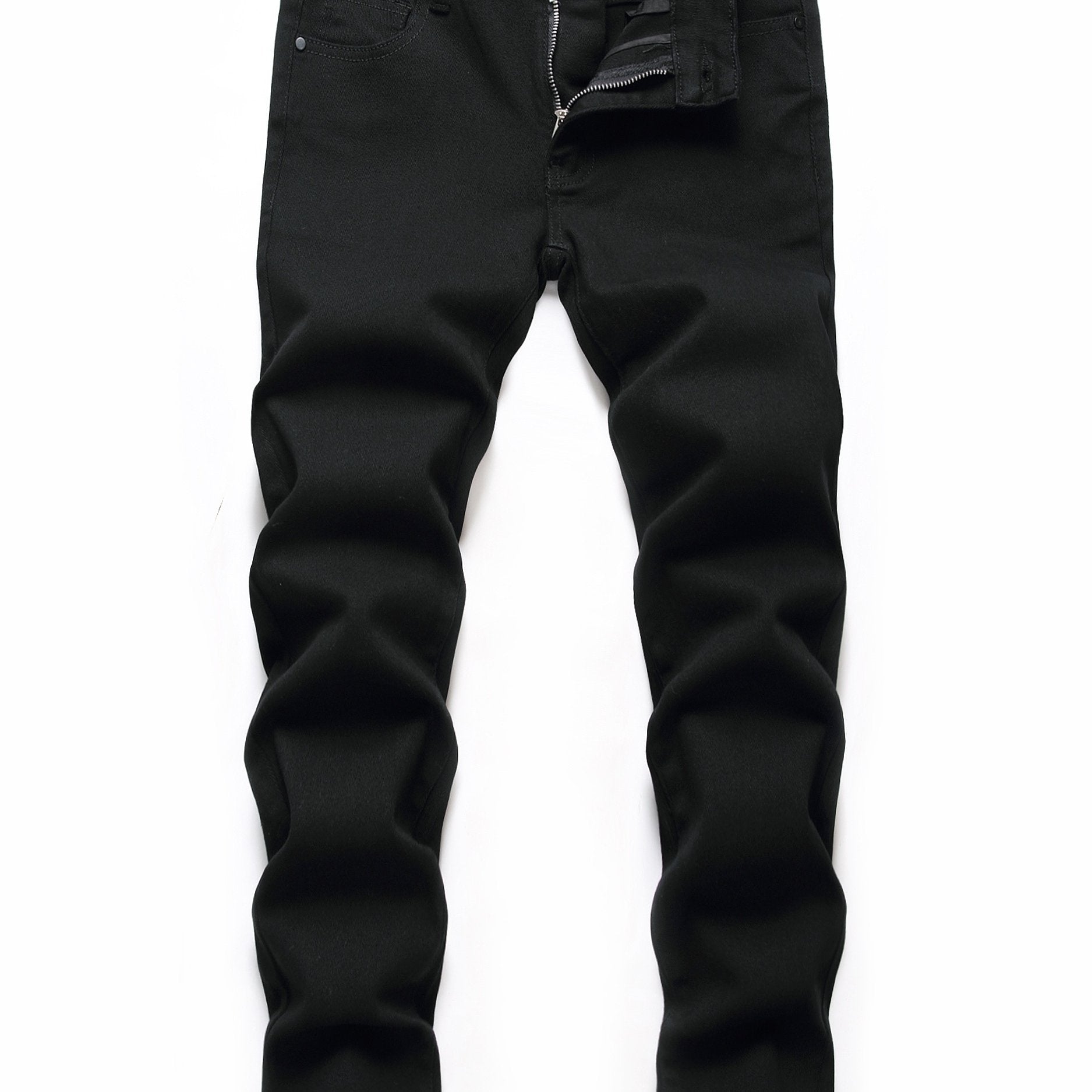 Boys Stretch Jeans Skinny Slim Fit Distressed Denim Pants