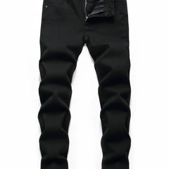 Boys Stretch Jeans Skinny Slim Fit Distressed Denim Pants