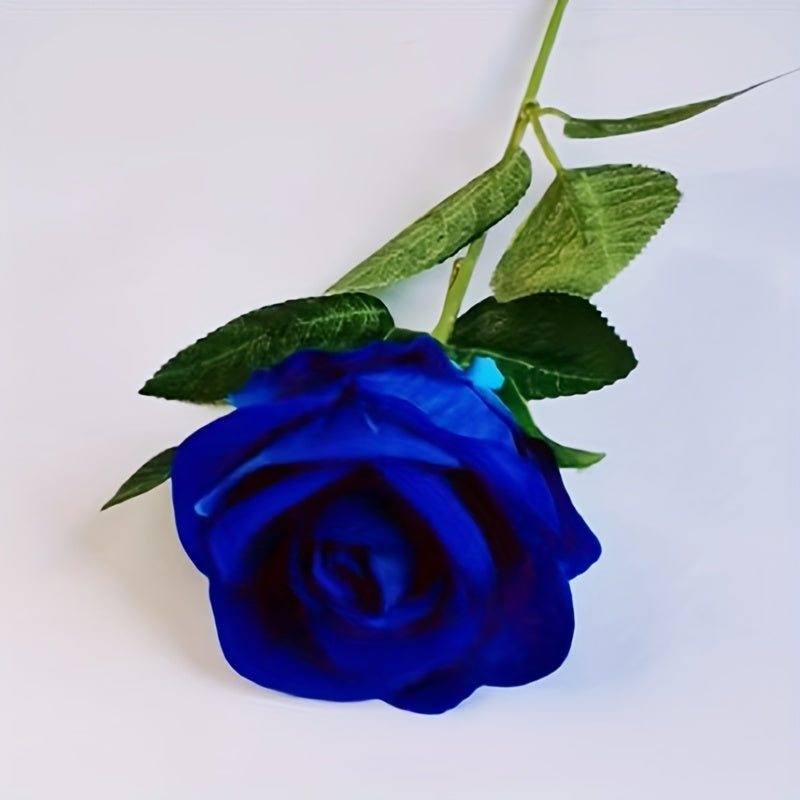 1pc Flannel Rose Simulation Flower Holiday Gift
