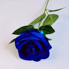 1pc Flannel Rose Simulation Flower Holiday Gift