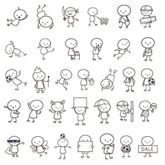 132pcs YWWBLD Cartoon Character Stickers Vibrant Designs for Laptops Phones