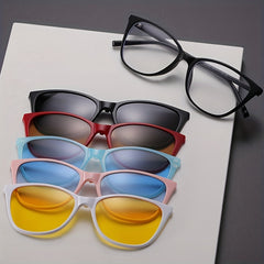 Dazzling Magnetic Clip Polarizing Sunglasses Cover