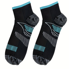 Men's Compression Socks, Breathable Absorbing Sweat Athletic Sport Socks