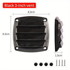 Boat Nylon Vent Cover Louver Plastic Air Vent Cover Outlet for RV Yacht