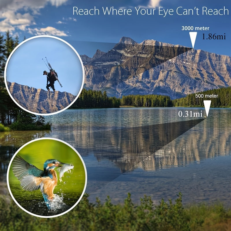 High Magnification Binoculars for Outdoor and Sports