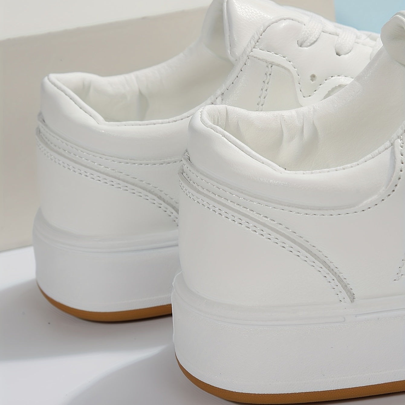 Women's Lace-Up Low Top Platform Sneakers