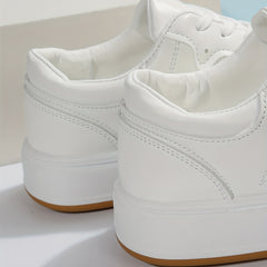 Women's Lace-Up Low Top Platform Sneakers