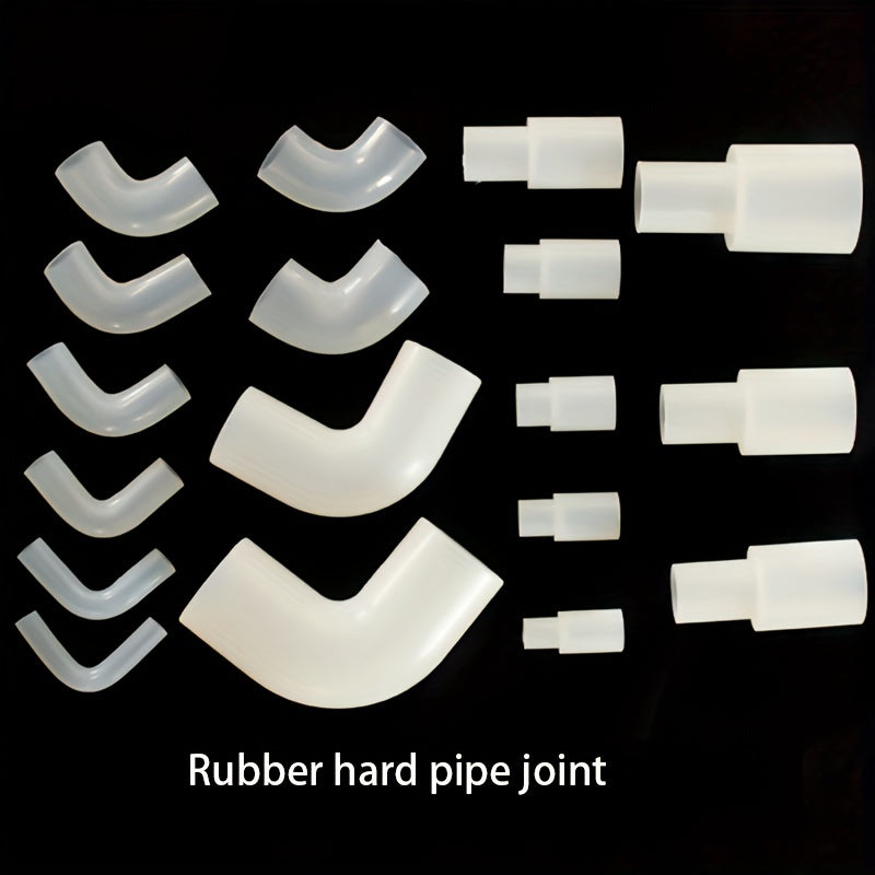 Silicone Elbow Soft Joint Hard Pipe Soft Connection Elastic Rubber Hose Coupling