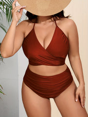 Wrap Backless Bikini Set