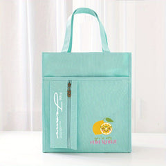 Cartoon Lightweight Large Capacity Tutoring Bag Casual Tote Bag For Girls