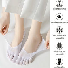 Invisible Toe Socks Silicone Non slip Full Toe Socks For Yoga Fitness