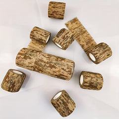 6 12pcs Self Adhesive Bandage Camouflage Tape Wrap 5cmx4 5m