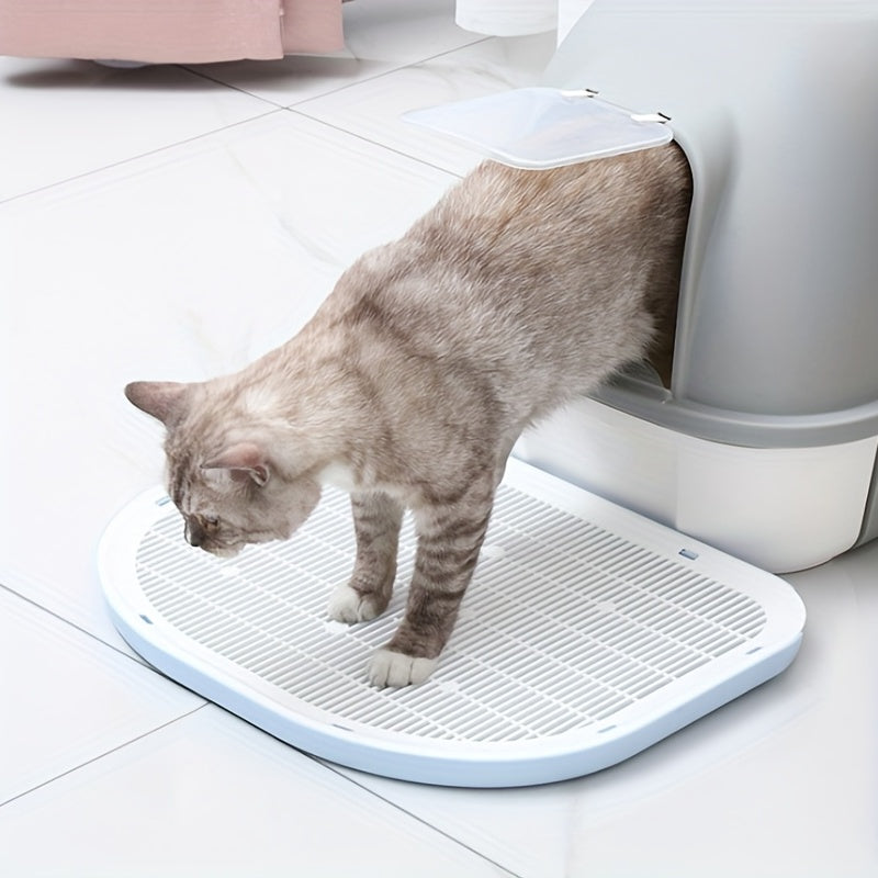 Double Layer Cat Litter Mat Urine Proof Litter Trapping Mat Easy to Clean