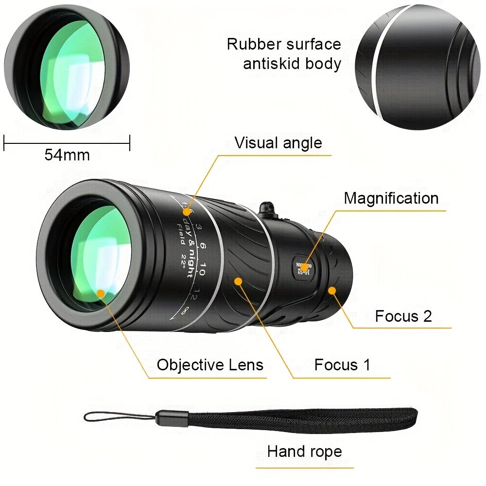 HD Telescope Universal Monocular Powerful Waterproof Anti Fog Monocular