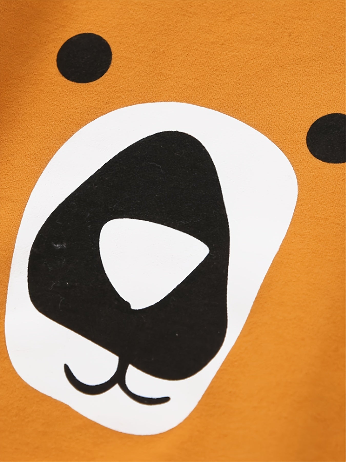 Boys Bear Print Sweatshirt Autumn Winter