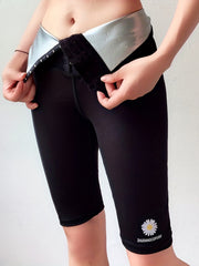 High Waist Three Breasted Button Leggings