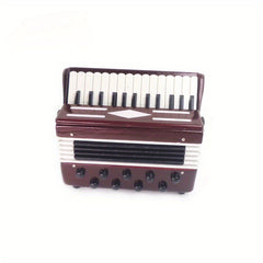 1:12 Dollhouse Accordion Realistic Musical Instrument Decor