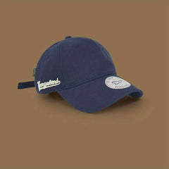 Unisex Breathable Wide Brim Baseball Cap With Embroidery