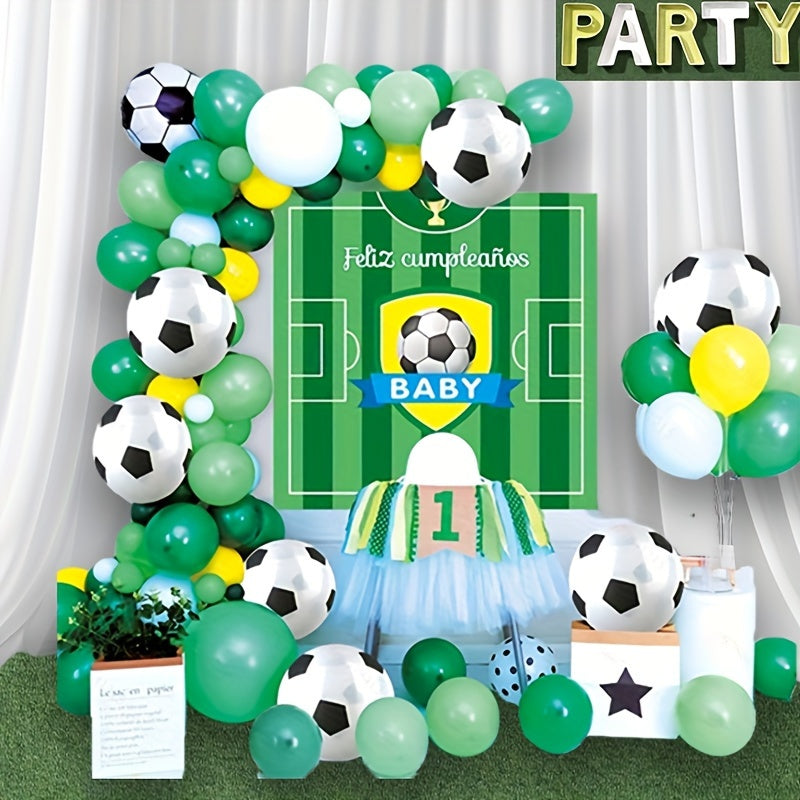 48pcs Football Party Balloons Celebration Balloons Football Balloons