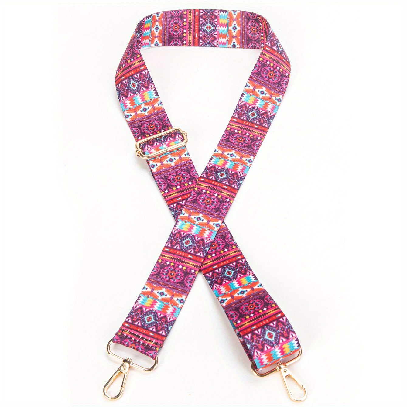 Colorful Boho Style Shoulder Strap for Crossbody Bag