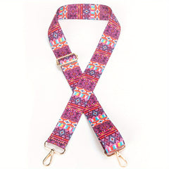 Colorful Boho Style Shoulder Strap for Crossbody Bag