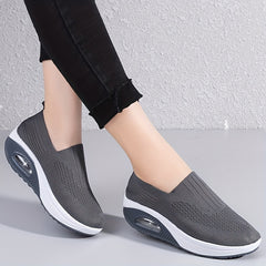 Breathable Slip-on Air Cushion Sneakers for Women