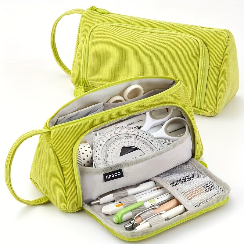 Canvas Pencil Bag for Middle School Students