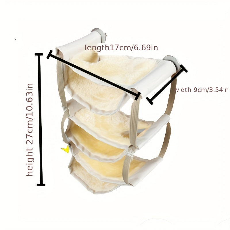 Comfy Layer Hammock for Small Animals Resting Playing Nesting in Pet Cages