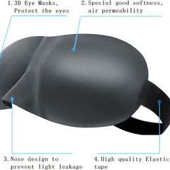 3D Sleep Mask For Women And Men Breathable Eye Cover For Sleeping