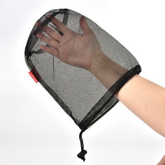 Nylon Mesh Drawstring Bag for Cooking Utensils