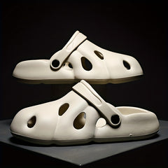 Men's Hollow Out Clogs Slip-on Soft Sole Sandals