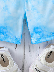 Boys Tie Dye Shorts for Summer Kids Clothes
