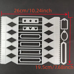 1pc Flower Metal Cutting Dies Scrapbooking Paper Craft Album Card Punch Art Dies