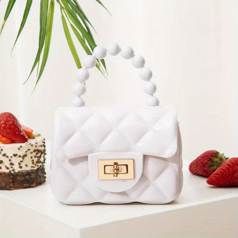 Colorful Pearl Cosmetic Bag Lipstick Storage Mini Bag For Girls