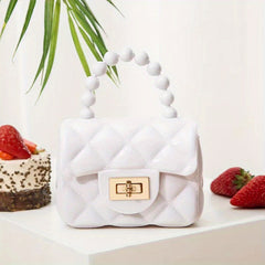 Colorful Pearl Cosmetic Bag Lipstick Storage Mini Bag For Girls