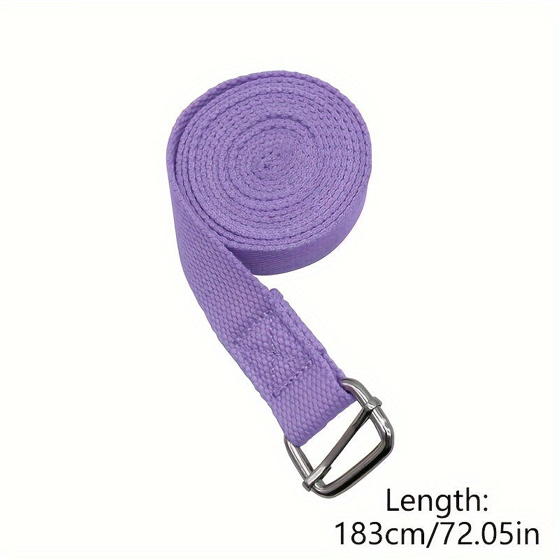 Yoga Stretching Belt Anti Humpback Pulling Rope Pilates Training